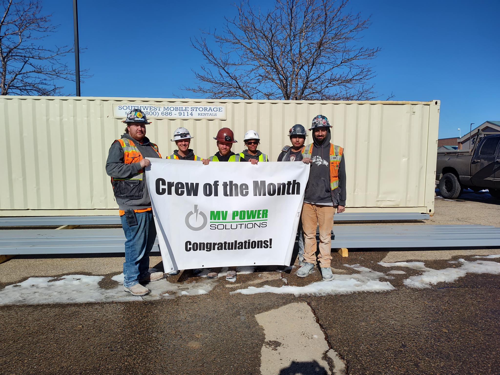 Crew of the Month – January 2025