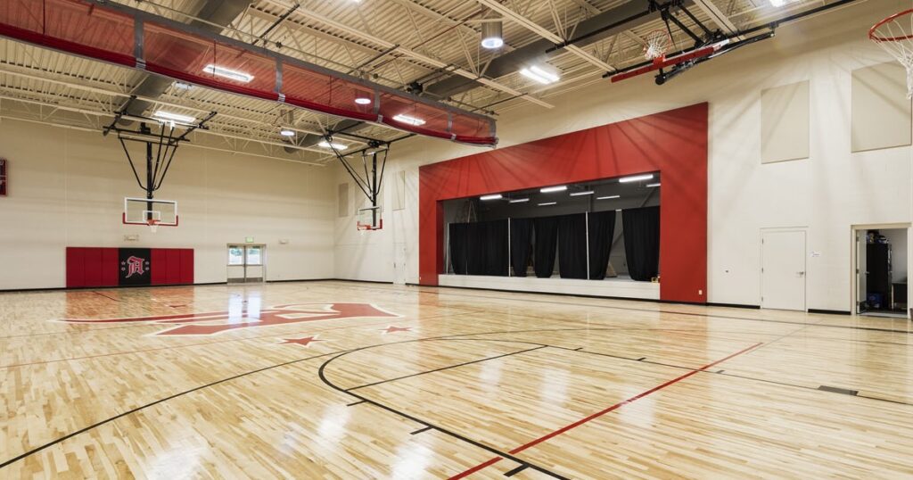 School gymnasium