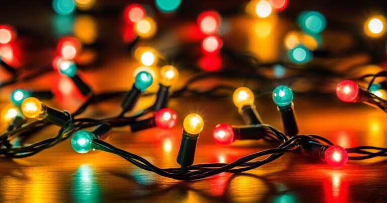 Holiday string lights