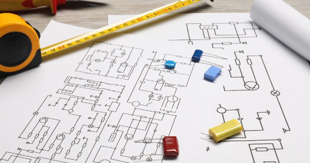 Sketch of electrical planning