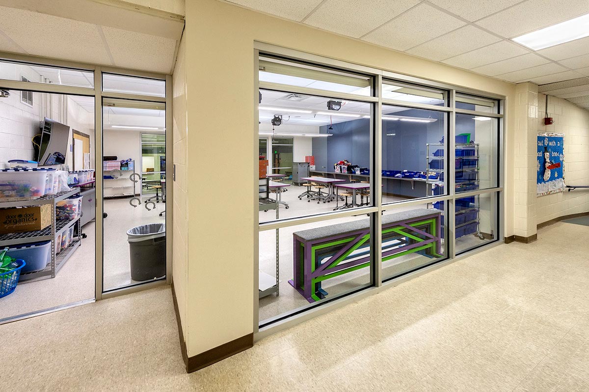 Kohl Elementary School interior