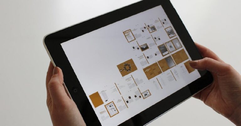 energy monitoring system on tablet