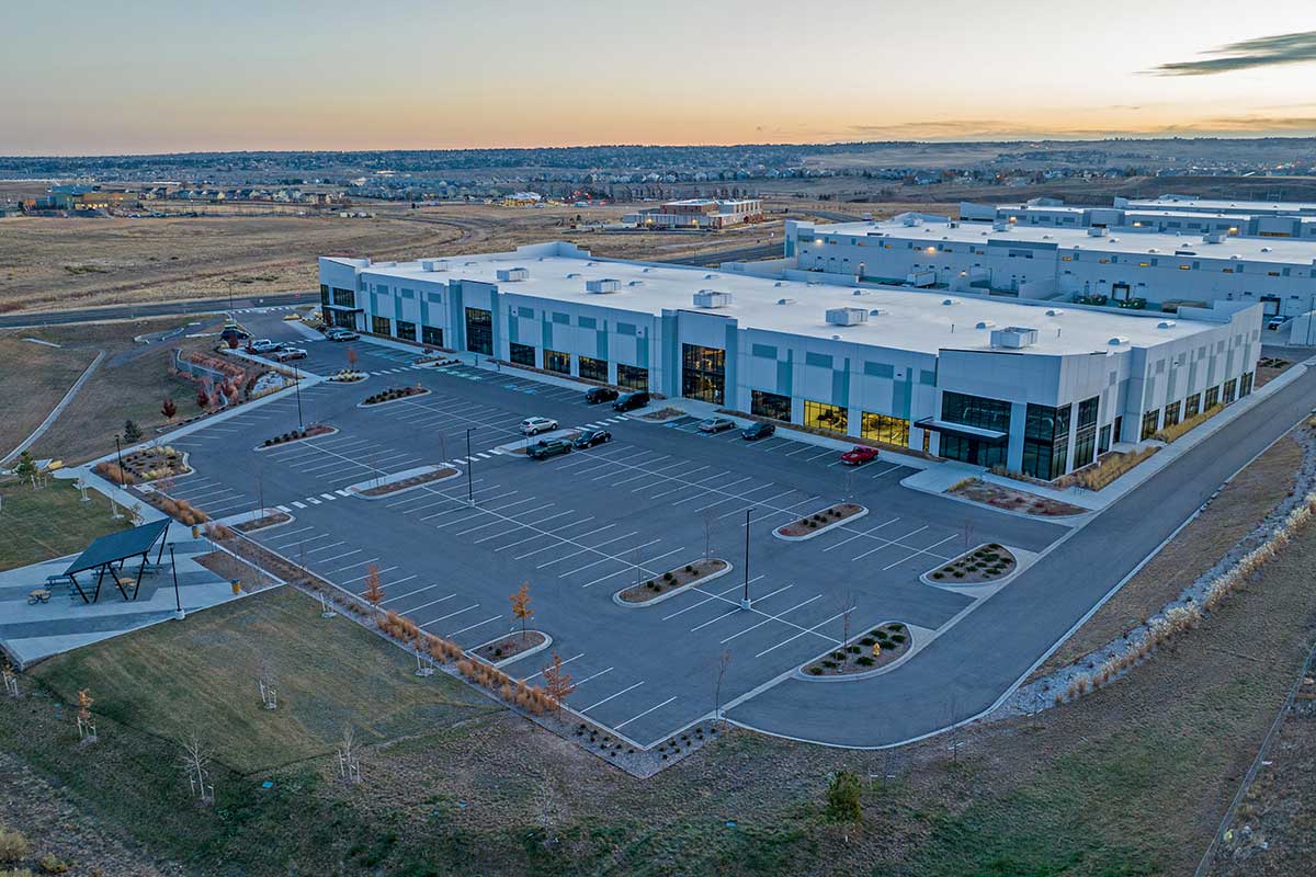 The Edge C470 building, with work completed by MV Power
