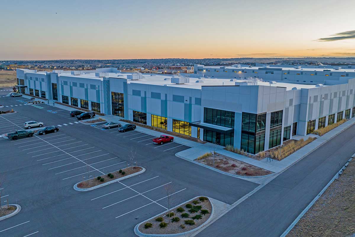 The Edge C470 building, with work completed by MV Power