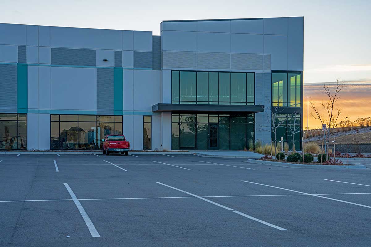 The Edge C470 building, with work completed by MV Power