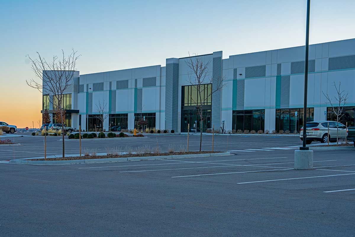 The Edge C470 building, with work completed by MV Power