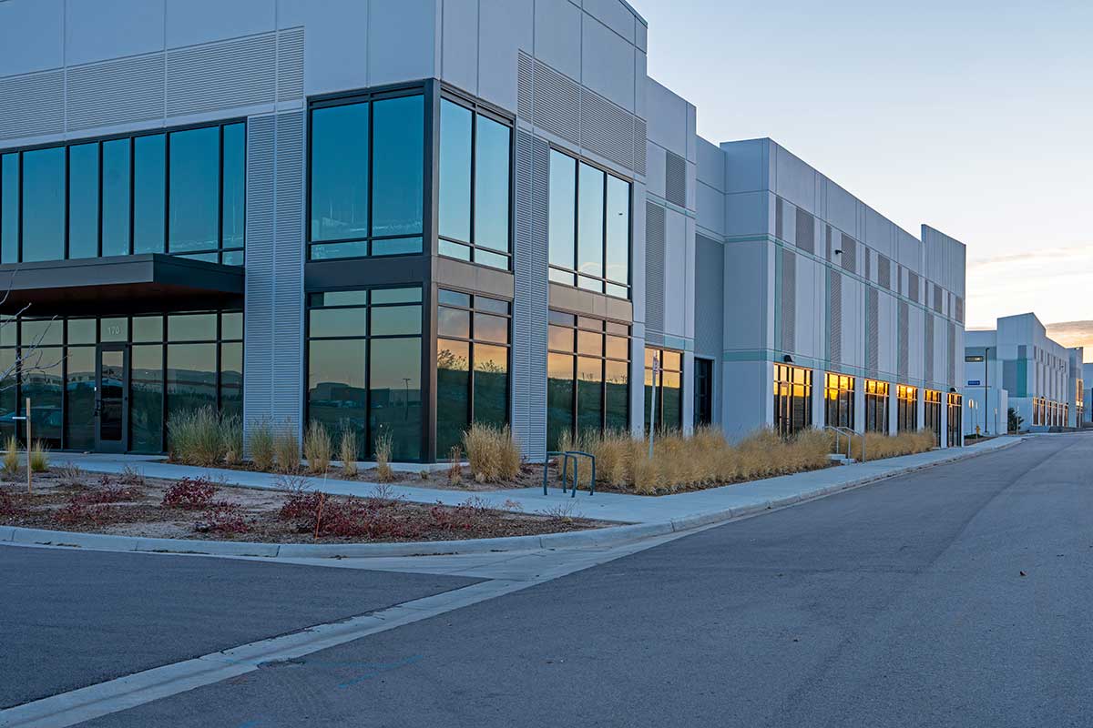 The Edge C470 building, with work completed by MV Power