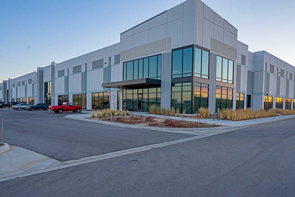The Edge C470 building, with work completed by MV Power
