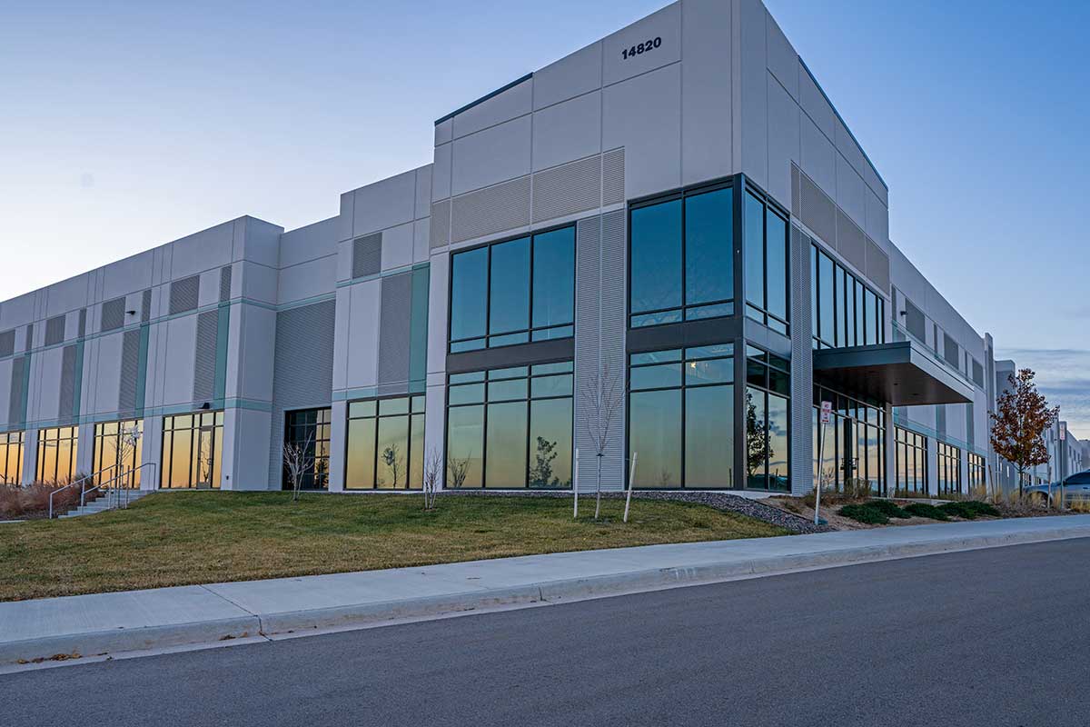 The Edge C470 building, with work completed by MV Power