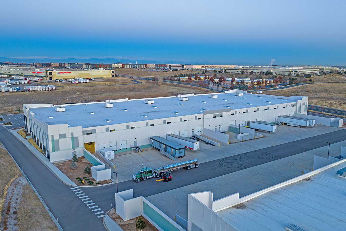 The Edge C470 building, with work completed by MV Power