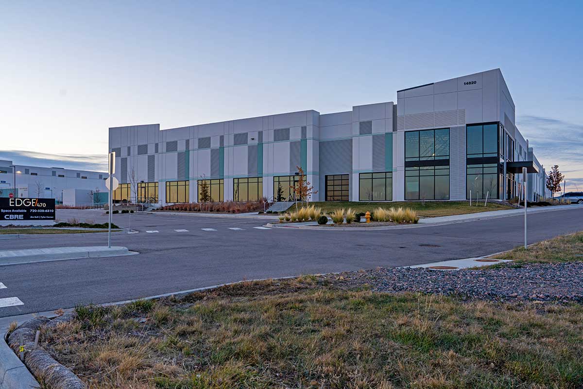 The Edge C470 building, with work completed by MV Power