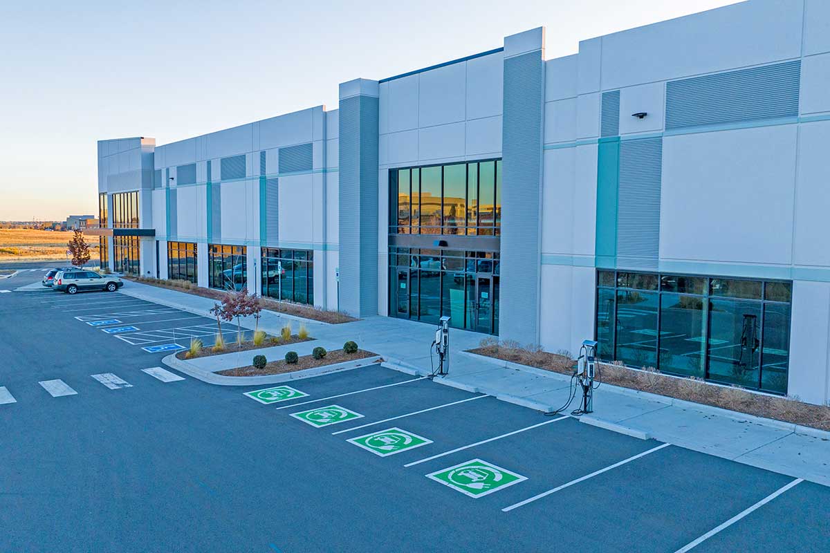 The Edge C470 building, with work completed by MV Power