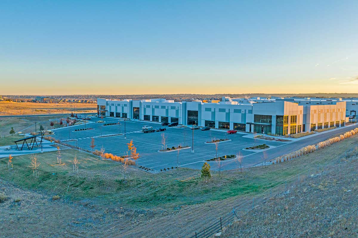 The Edge C470 building, with work completed by MV Power