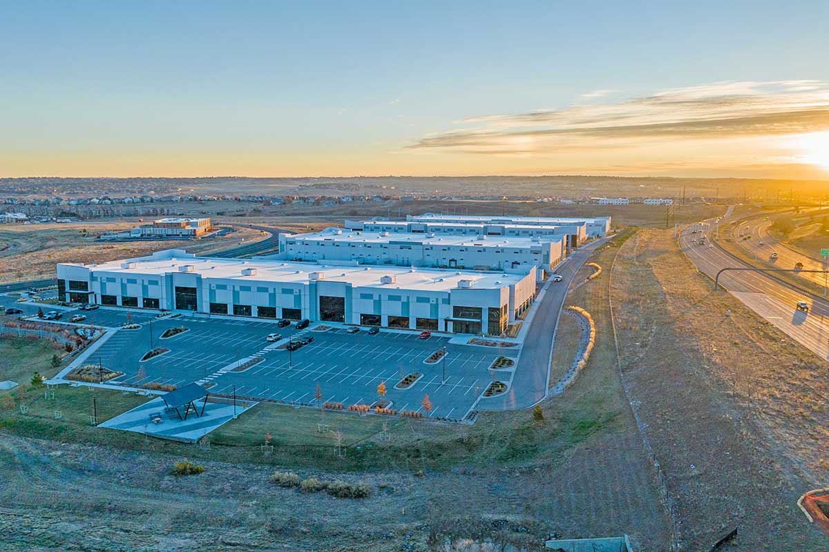 The Edge C470 building, with work completed by MV Power