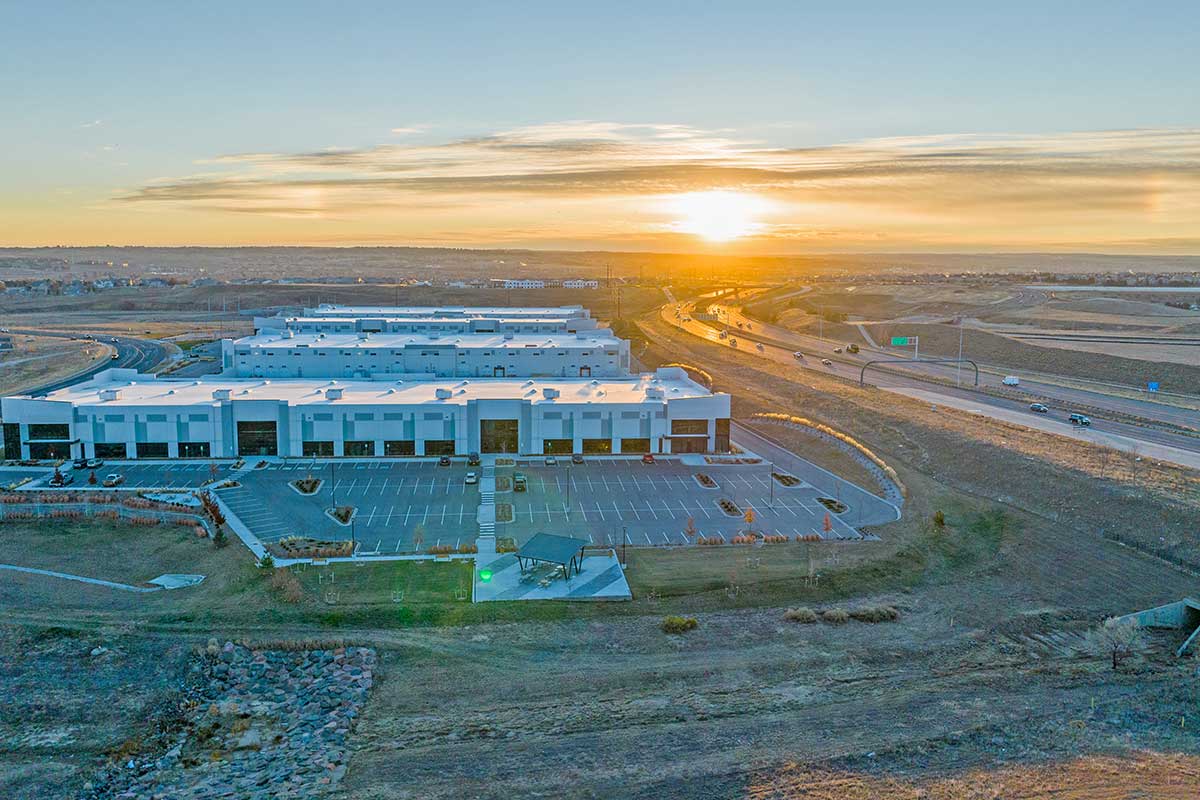 The Edge C470 building, with work completed by MV Power