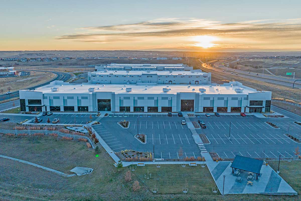 The Edge C470 building, with work completed by MV Power