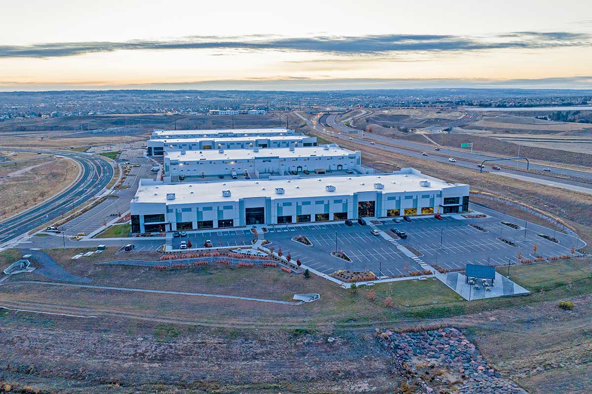 The Edge C470 building, with work completed by MV Power