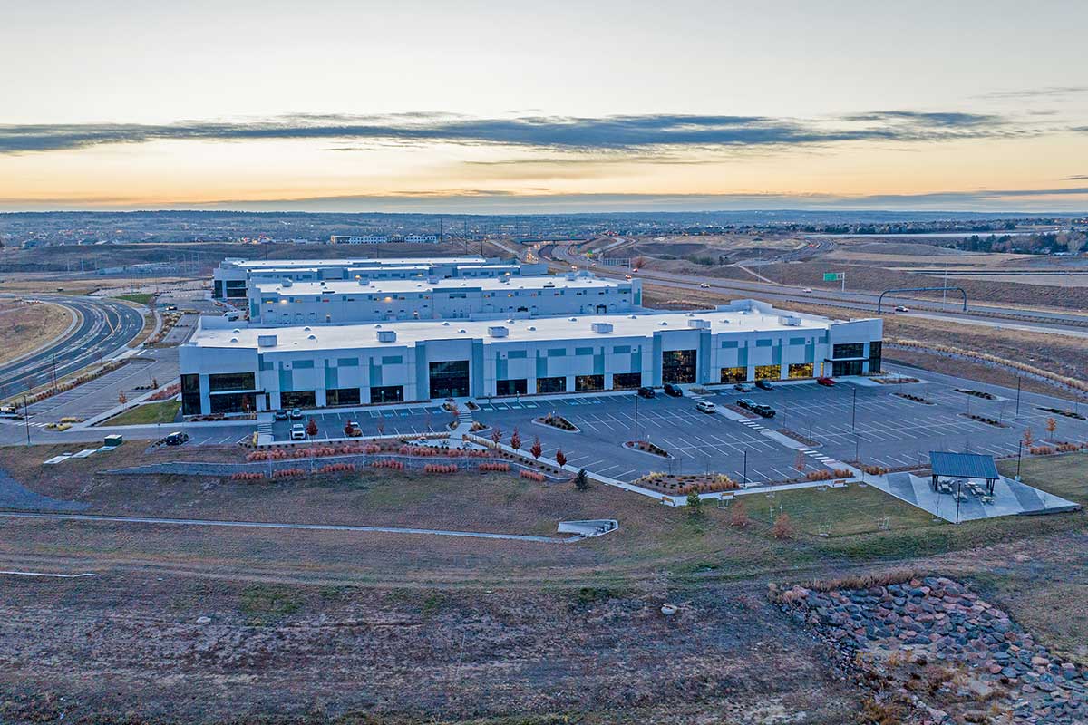 The Edge C470 building, with work completed by MV Power