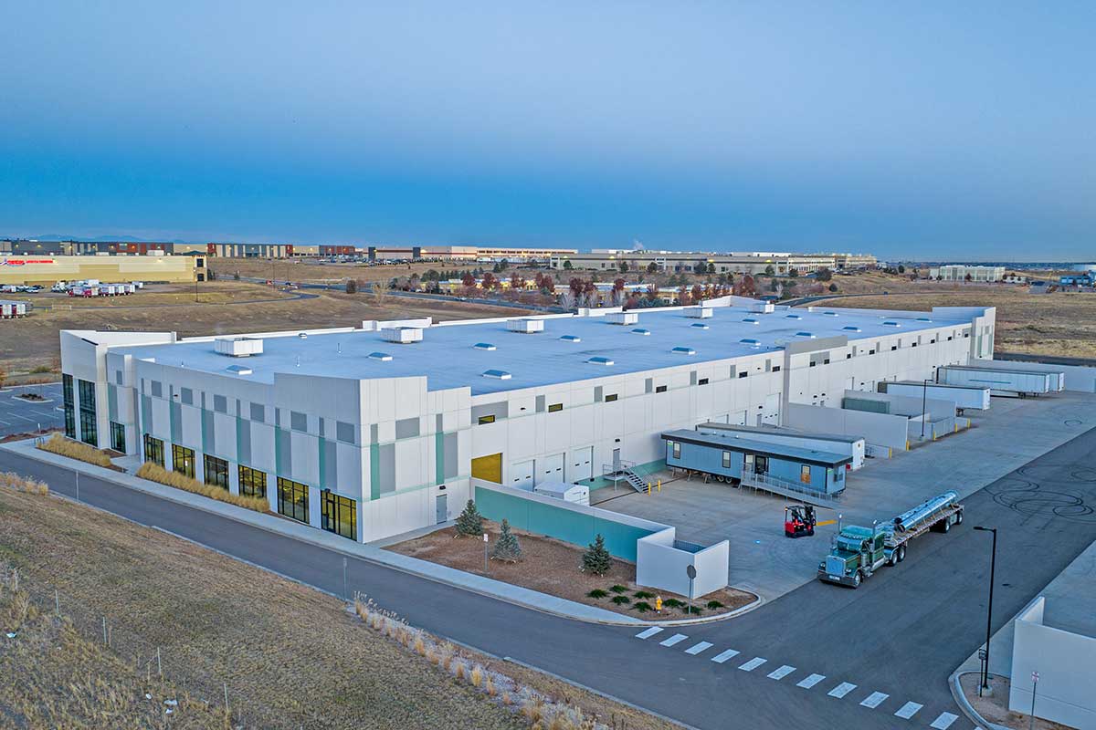 The Edge C470 building, with work completed by MV Power