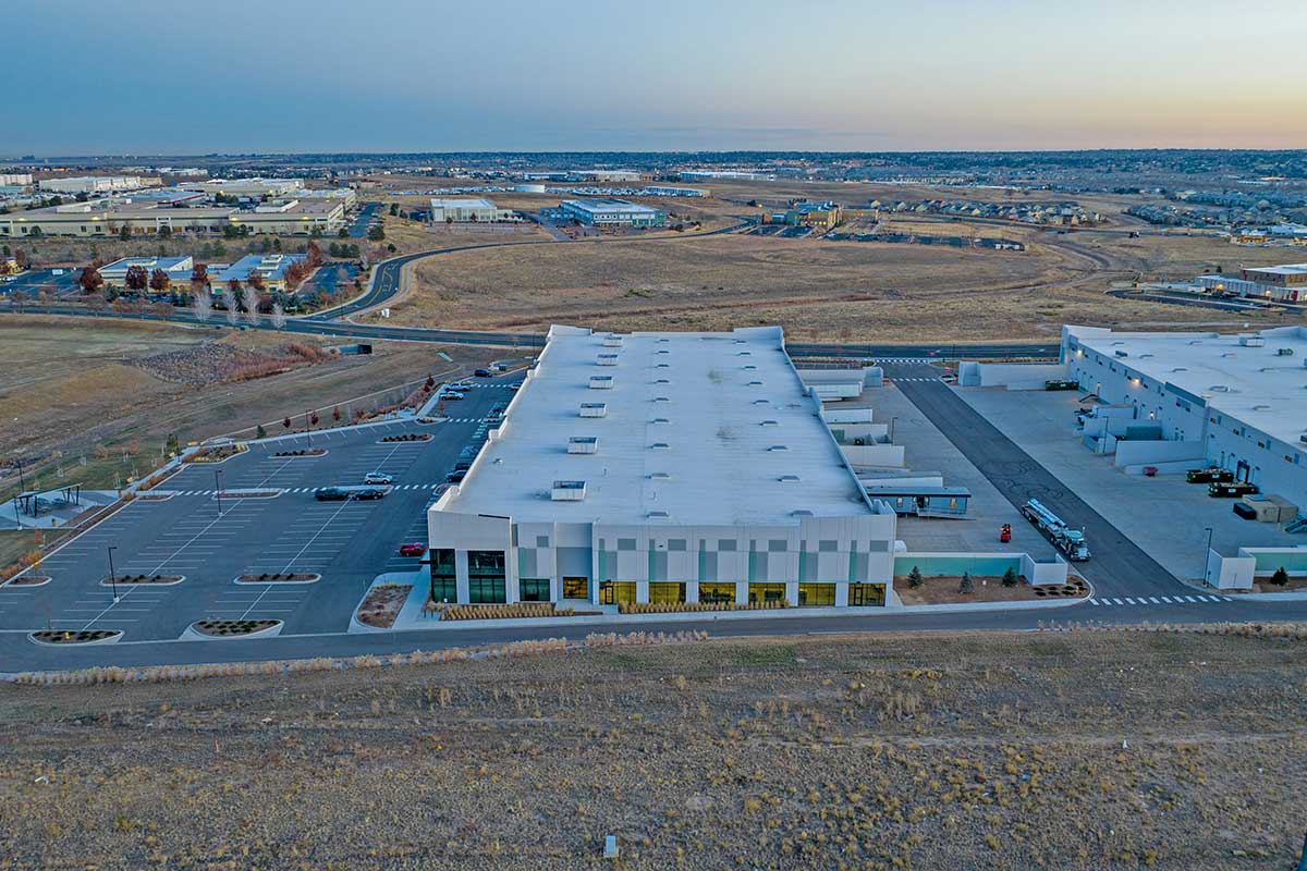 The Edge C470 building, with work completed by MV Power