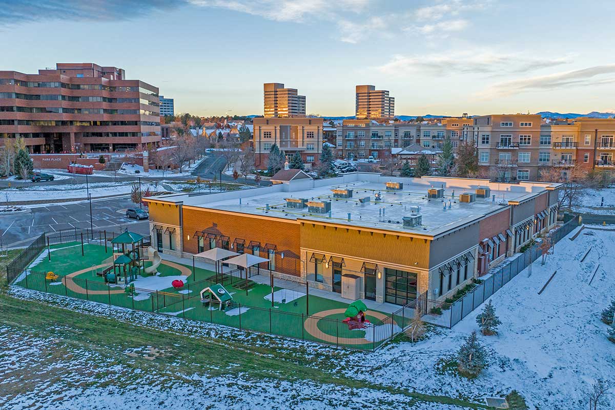 The Gardner School, with work completed by MV Power