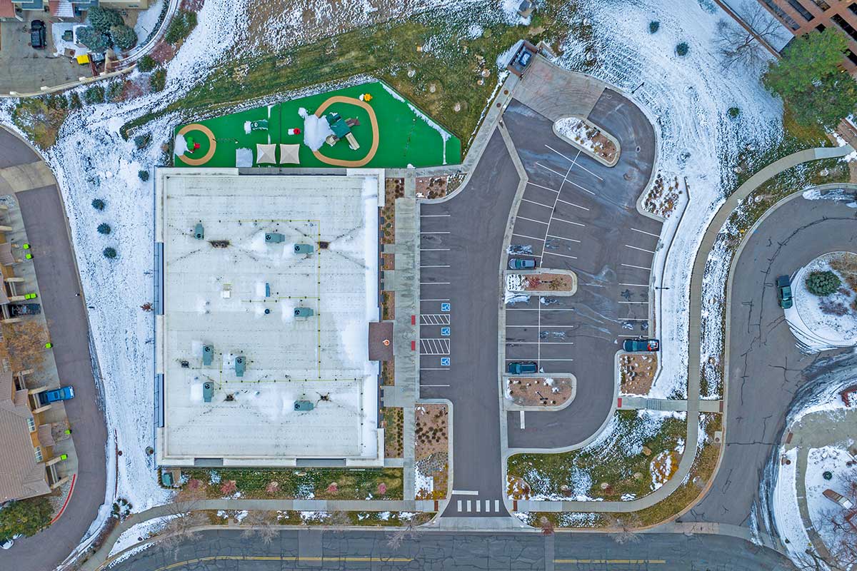 The Gardner School, with work completed by MV Power
