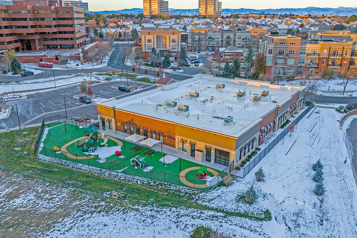 The Gardner School, with work completed by MV Power