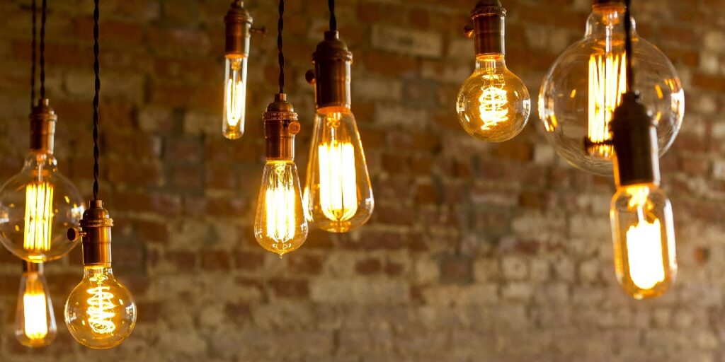 Light bulbs flickering